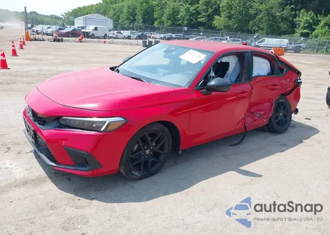 2023 Honda Civic Sport из США, поврежденный, VIN 19XFL2H82PE021408